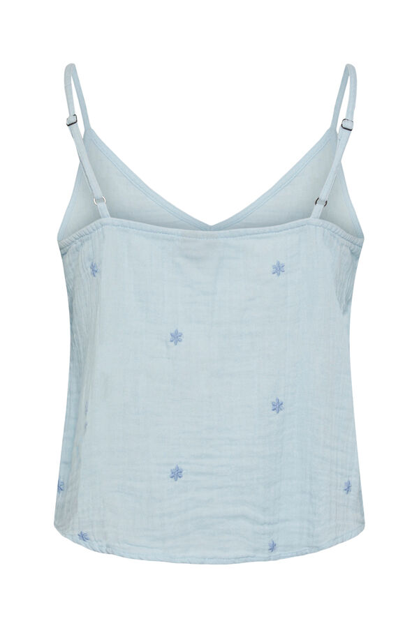 Womensecret Vest top with star motif blue