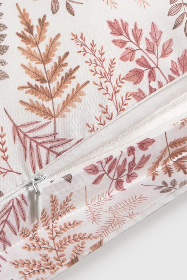 Textura Printed cushion cover nude