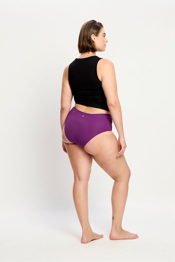 Modibodi High-waisted seamless menstrual panties Ljubičasta