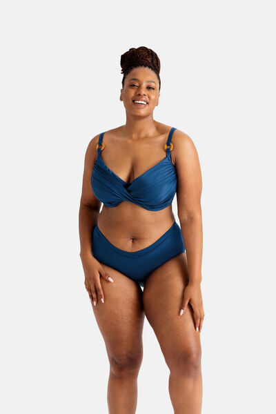 Womensecret Braguita de bikini midi Cairns azul