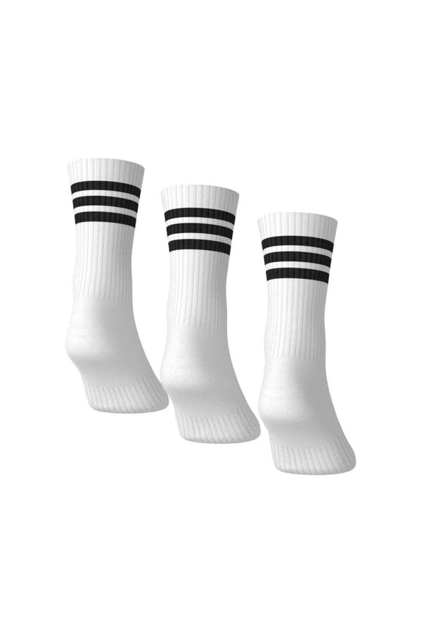 Adidas Pack of 3 sports 3-stripe socks white
