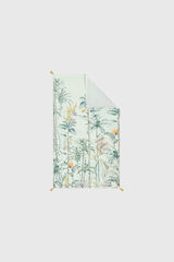 Textura Strandtuch aus Web- und Frotteestoff mit Print