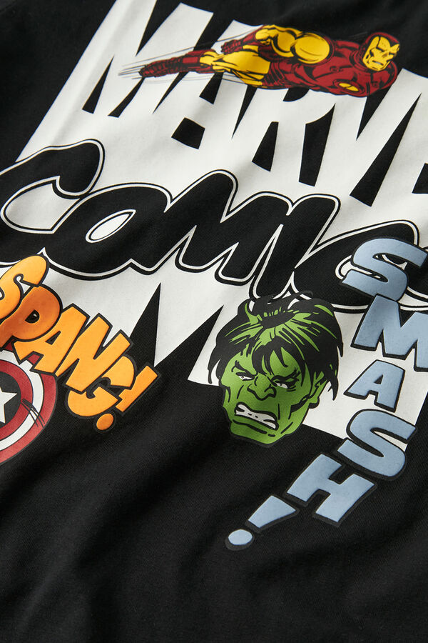 Name it Kids' short-sleeved T-shirt MARVEL black