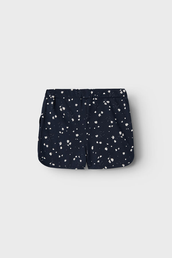 Womensecret Girls' cotton shorts bleu