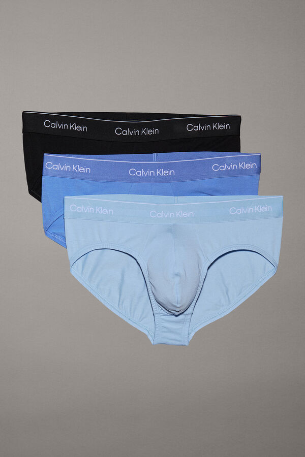 Calvin Klein Pack 3 calzoncillos slips azul
