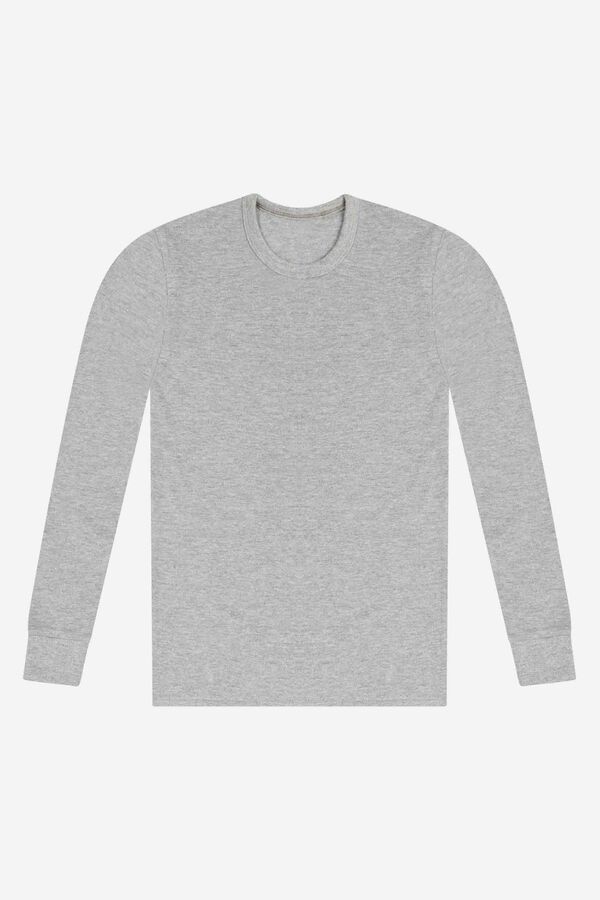 DIM DIM Thermal kids' unisex T-shirt grey