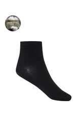 Punto Blanco Pack of 2 plain organic cotton socks black