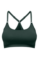 Womensecret Seamless adjustable strap sports bra blue