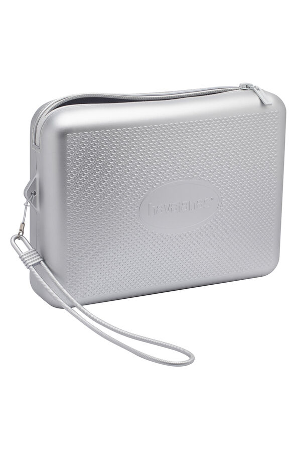 Havaianas Neceser met&aacute;lico Havaianas de playa  gris