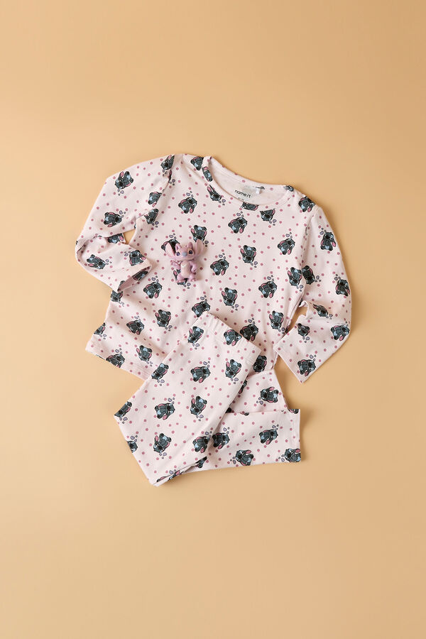 Name It Stitch T-shirt pink