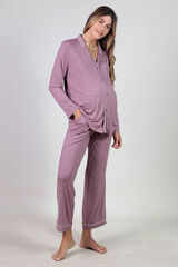 Womensecret Maternity pyjama set with hearts imprimé
