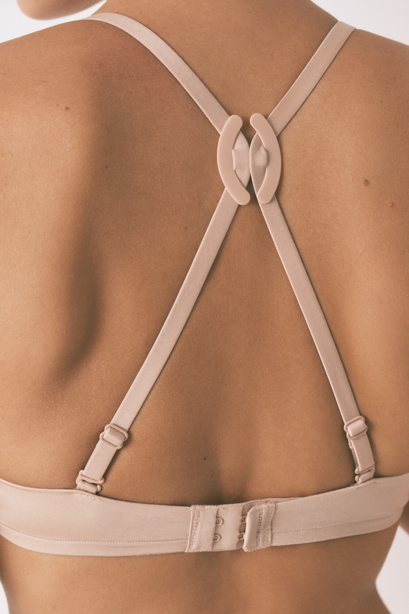 Women'secret Pack 2 cruzatirantes negro y nude