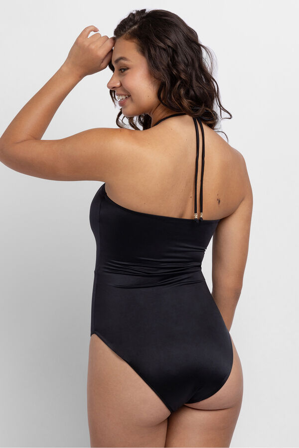 Dorina Ba&ntilde;ador una pieza relleno ligero Katam negro