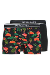 Jack & Jones Pack 2 b&oacute;xers cortos negro