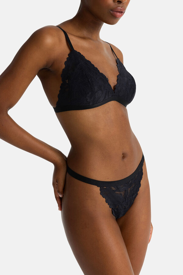 Dorina Two-piece Trisha string set Crna