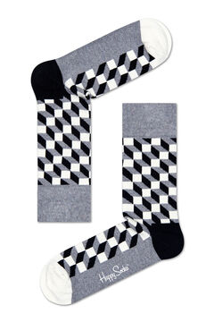 Womensecret Socken geometrisch Grau