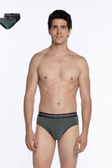 Punto Blanco Pack 2 slips de bamb&uacute; y algod&oacute;n, Treetop estampado