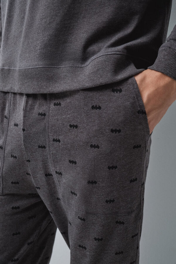 Women'secret Cotton long pyjamas Batman grey