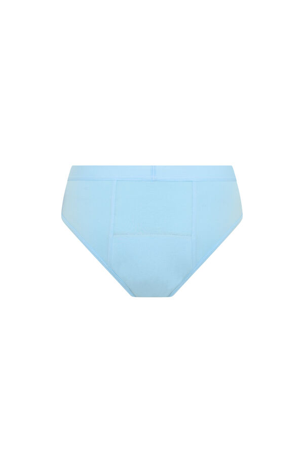 Modibodi Organic cotton period panty blue