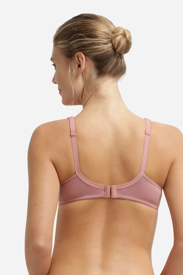 DIM Generous underwired full cup bra rose
