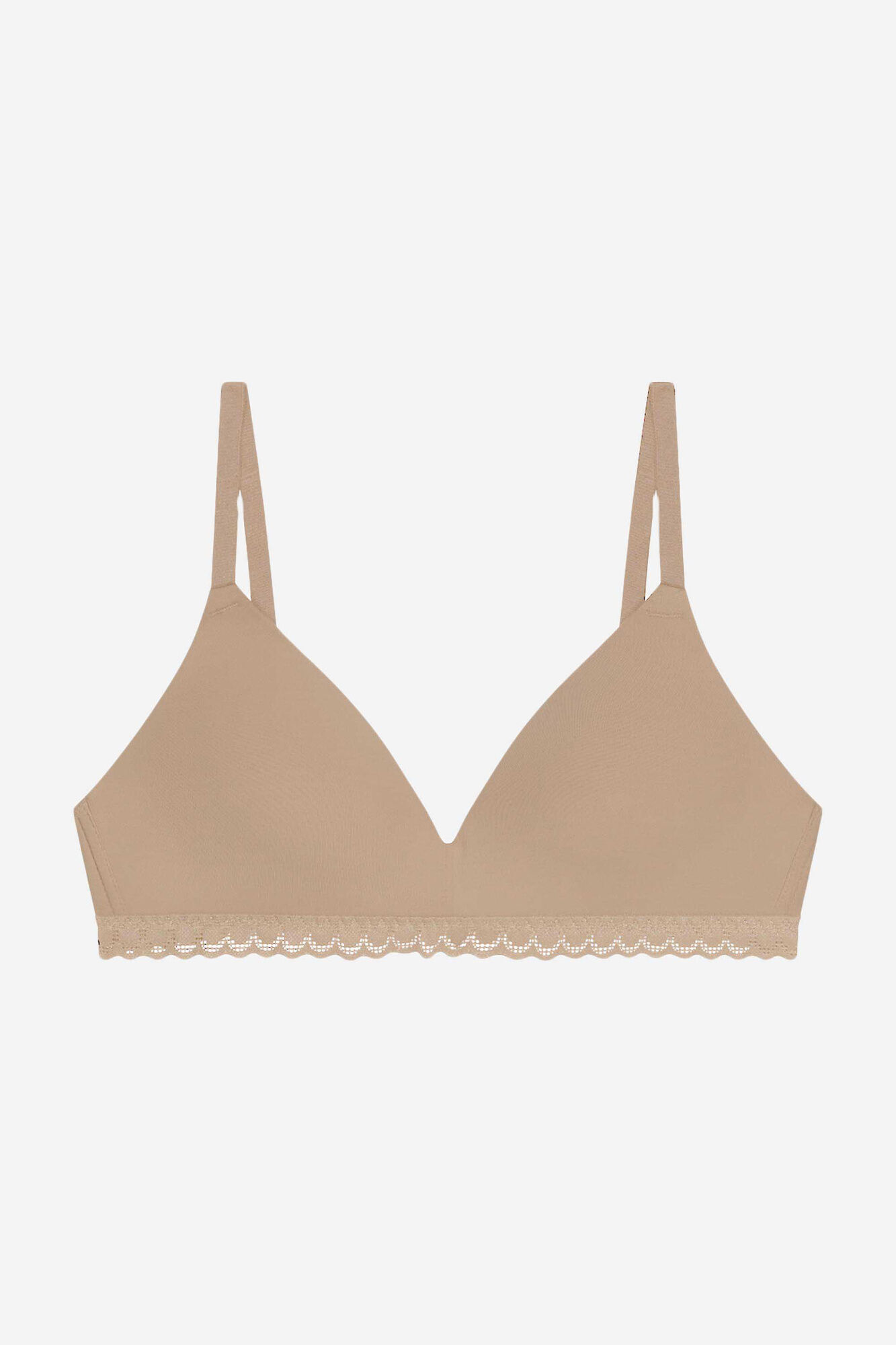 Dim Soutien-gorge fille sans armatures en microfibre et dentelle