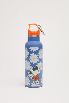 Womensecret Stainless steel floral Snoopy bottle blue
