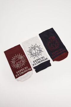 Womensecret 3-pack cotton Harry Potter socks printed
