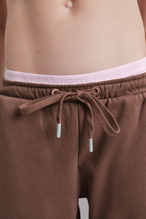 HI&BYE Pack of 3 Brazilian panties in blue, white, and pink white