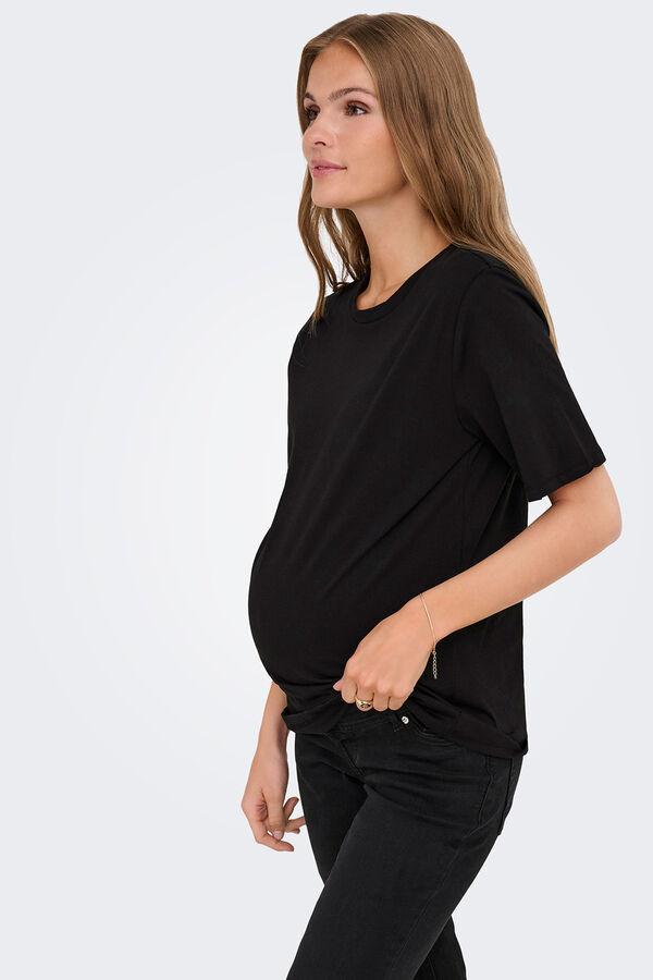 Only Maternity Pack de 2 camisetas maternity negro