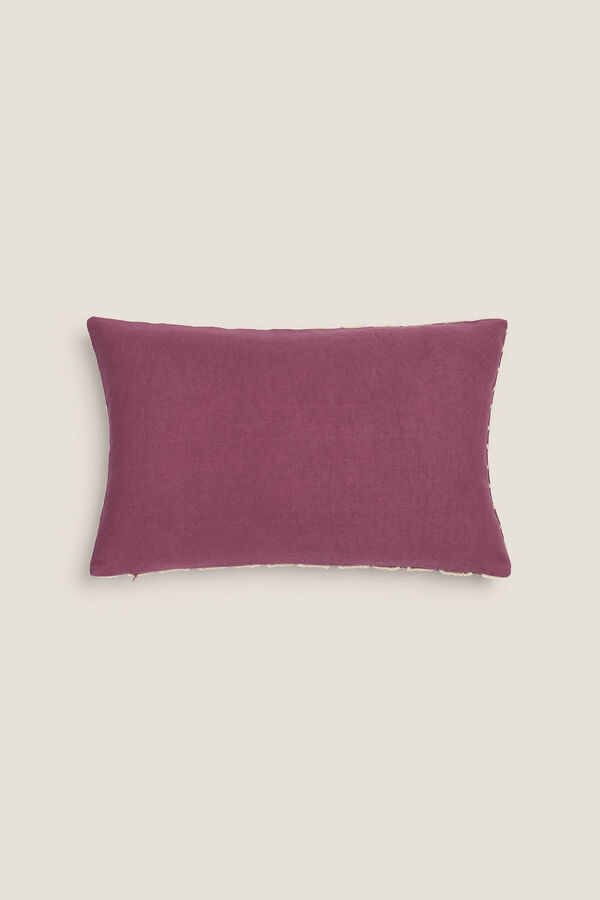 Womensecret Cushion cover with chenille appliqué rózsaszín