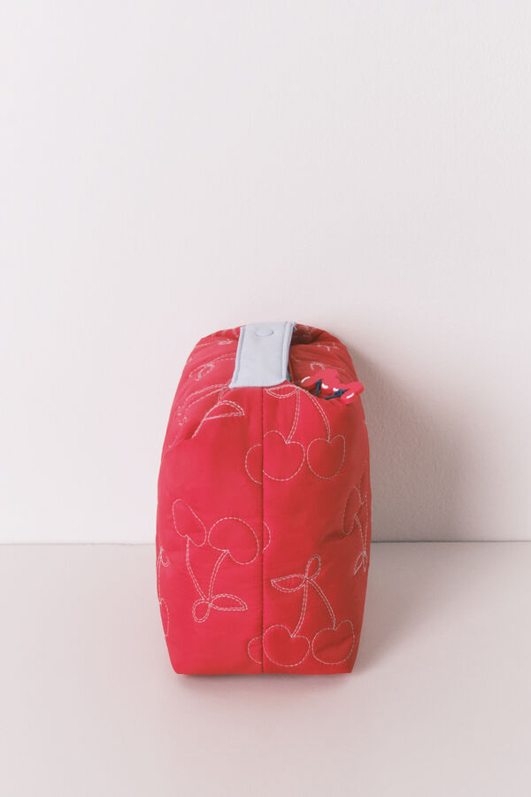 Women'secret Red medium puffer vanity case MICKEY red