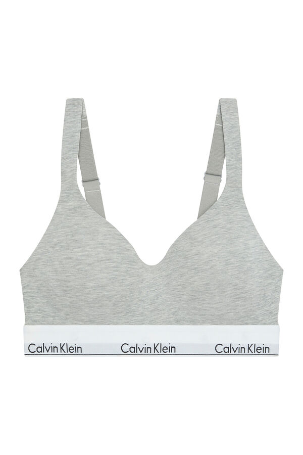 Calvin Klein Bralette soutien cinzento
