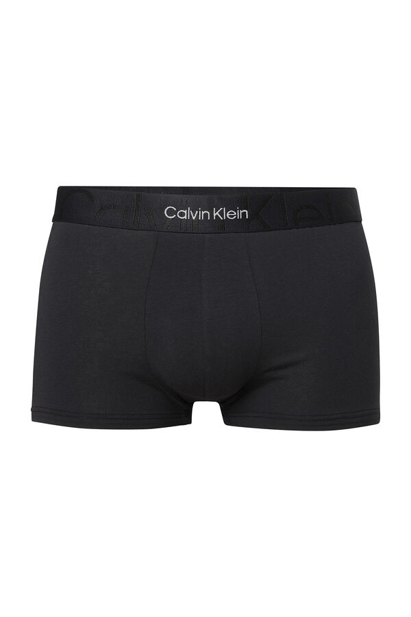 Womensecret Boxers with embossed Calvin Klein Icon logo. Crna