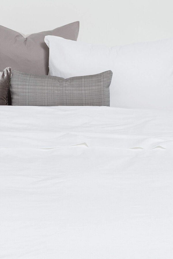 Womensecret Bettlaken Baumwollperkal. Bett 105-110 cm. Weiß