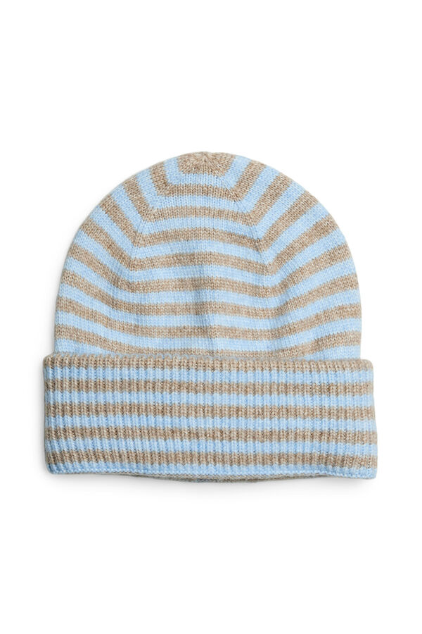 Pieces Gorro Ligero Dobladillo azul