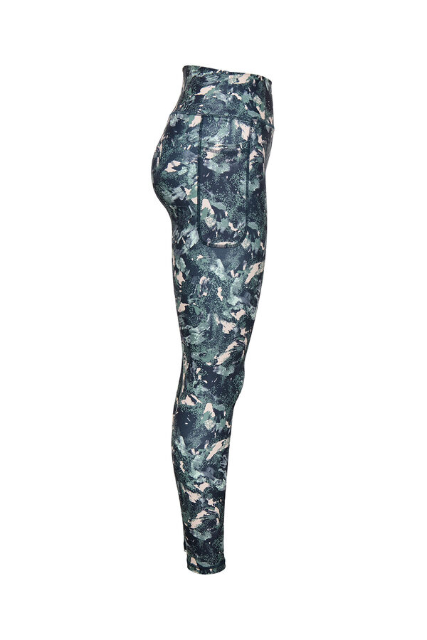 Only Play High-waisted and side pocket leggings blue