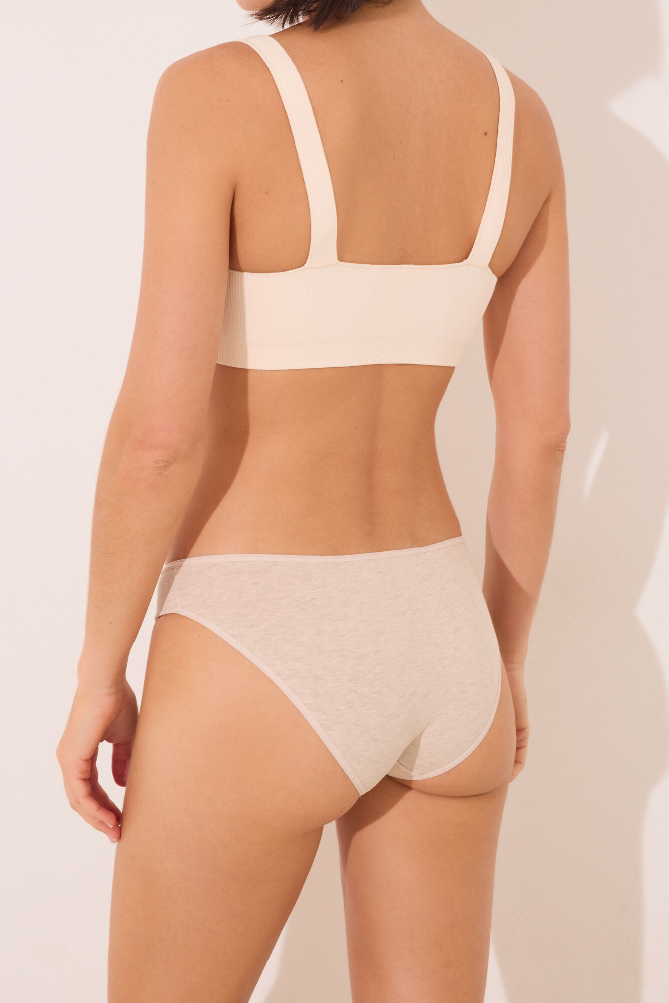 Women'secret Pack of 3 classic organic cotton panties