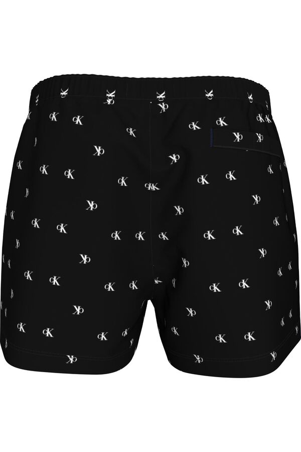 Calvin Klein Medium length drawstring swimwear black
