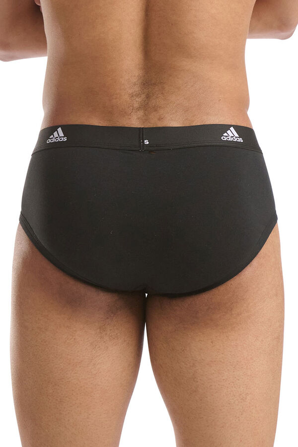 Adidas Pack de 3 calzoncillos slip Adidas   negro