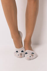 Women'secret Pack of 3 animal slip-on socks  printed