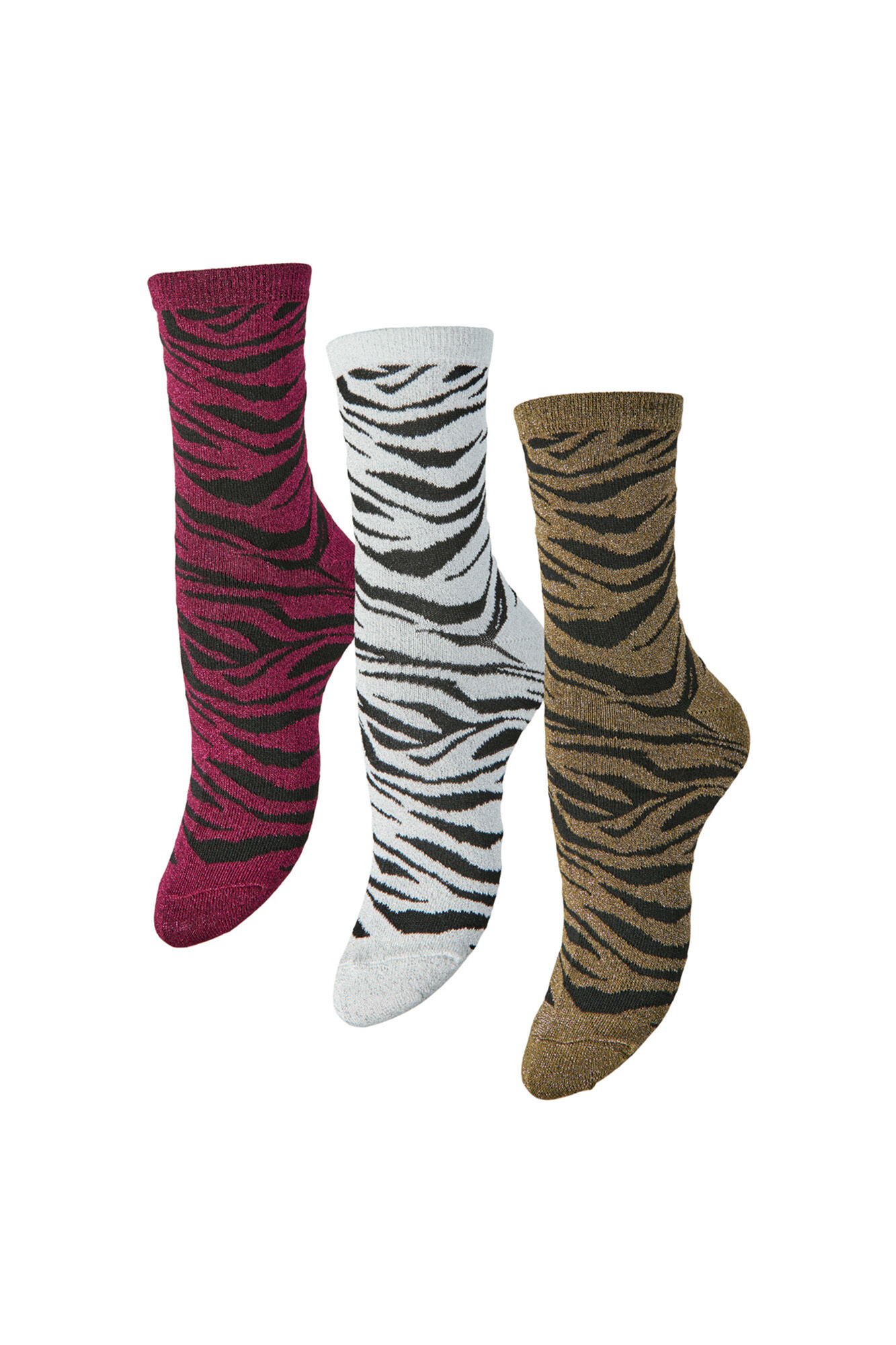 Pieces Socken 3er-Pack