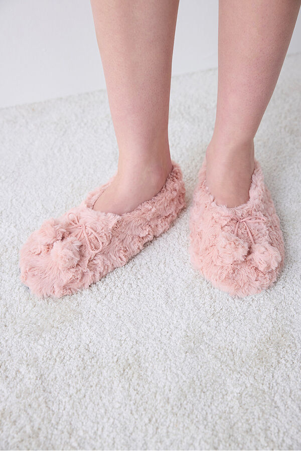 Penti Chinelos de quarto rosa