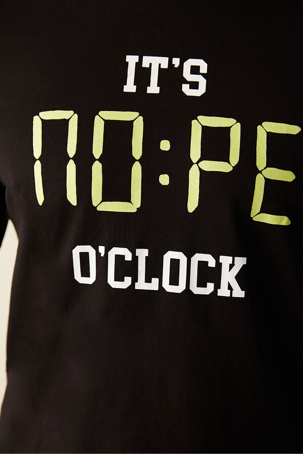 Penti Pijama largo hombre negro black