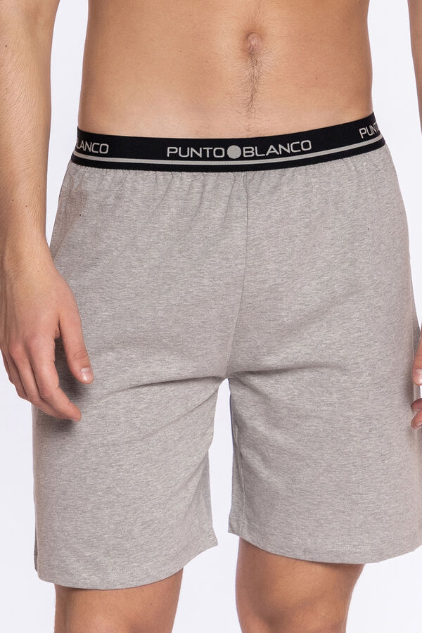 Punto Blanco Pantal&oacute;n corto hombre gris
