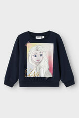 Name it Frozen sweatshirt for girls Blau