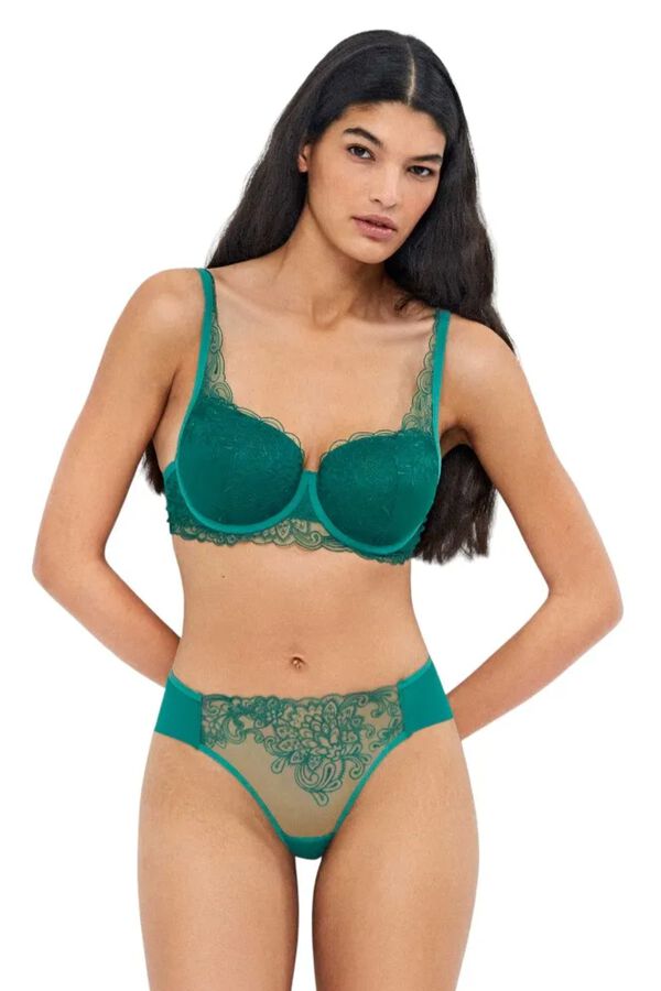 Gisela Sujetador capacidad bralette verde