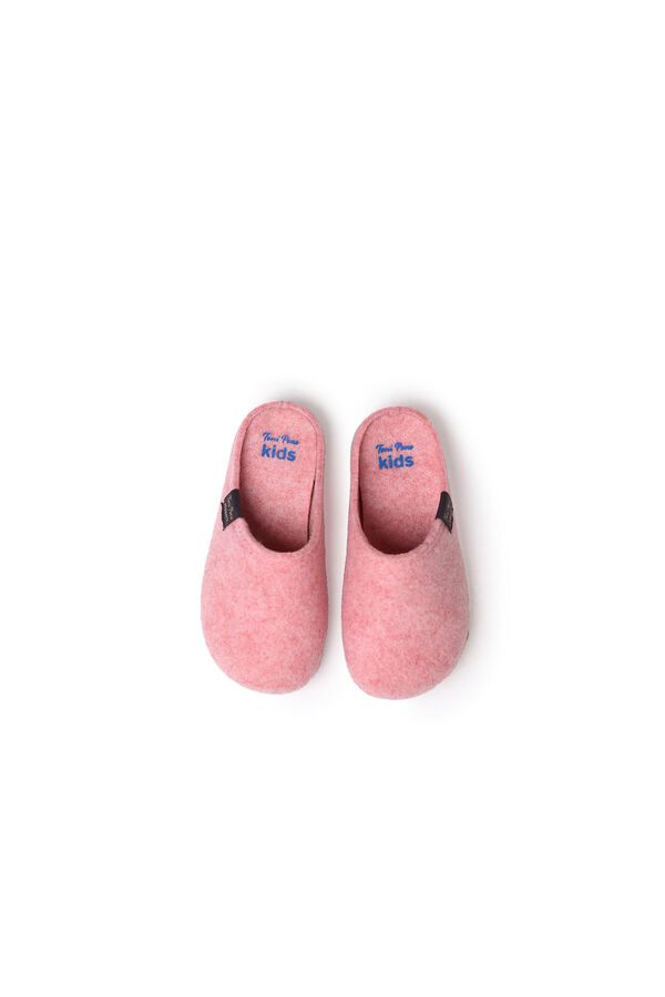 Toni Pons Children's Slipper Made of Recycled Felt pink