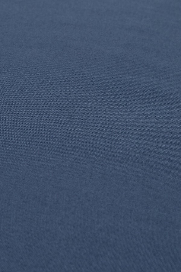 Womensecret Funda almohada algodón orgánico. Cama 135-140cm. azul
