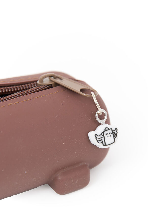 Mr. Wonderful Estuche de silicona - Lazy osito estampado