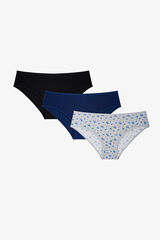 Penti Pack 3 Braguitas Cl&aacute;sicas Multicolor estampado